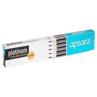 Apsara Platinum Extra Dark Pencil (Pack of 2)