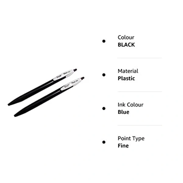 Flair Ezee click ball pen (BLUE & BLACK)