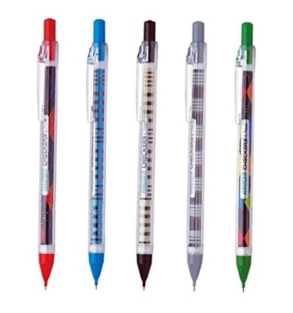 Hauser Checkers 0.7mm Mechanical Pencils Pack of 1