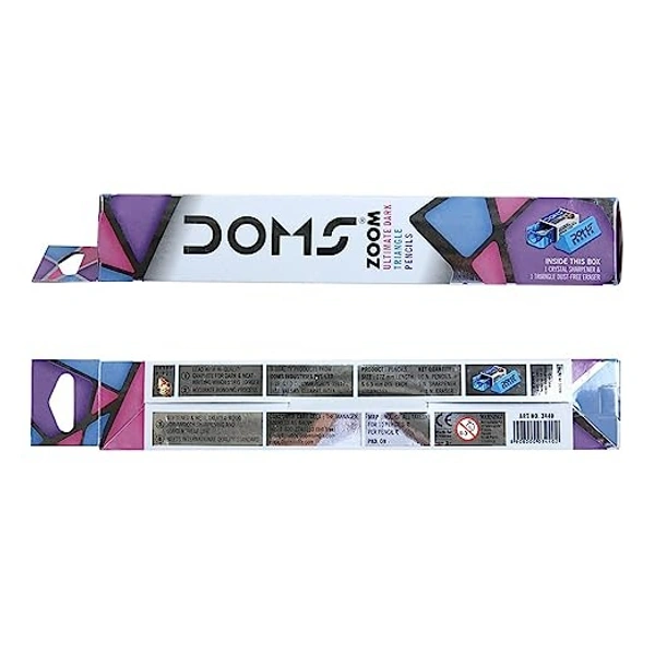 DOMS Industries Private Limited Doms Zoom Ultimate Dark Triangle Pencils