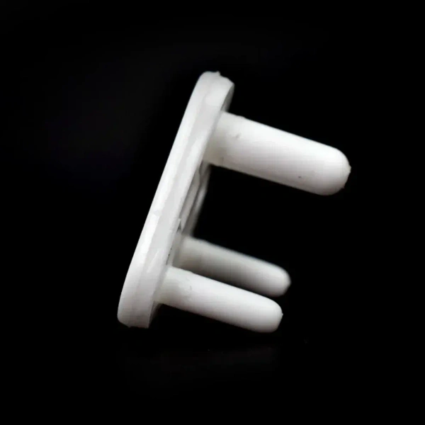 Safety Cover Guards for Electric Socket Plug (Big) Pack of 5 ( Five) - White, White