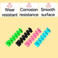 Spiral Charger Spring Cable Protector Data Cable Saver (Pack of 3)