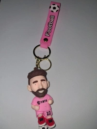 Lionel Messi keychain with Strap Keyring Key Chain
