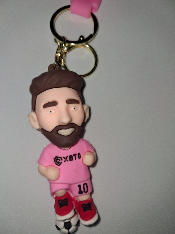 Lionel Messi keychain with Strap Keyring Key Chain