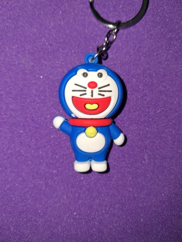 Doraemon keychain with Strap Keyring Key Chain