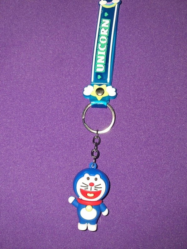 Doraemon keychain with Strap Keyring Key Chain