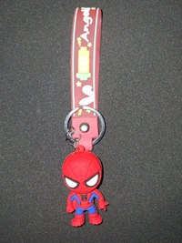 Spider-Man keychain with Strap Keyring Key Chain