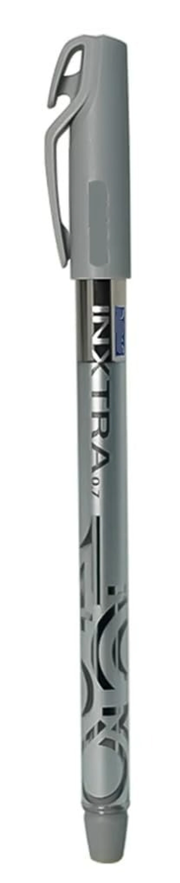 Doms INXTRA 0.7mm BALLPOINT PENS|SOFT RUBBERIZED GRIP FOR COMFORTABLE & SMOOTH WRITING| CONTAINS 20 PCS| INK BLUE and Black - Blue and Black