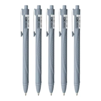 Hauser Auto Click Ball Pen Pack of 10 (Blue 5 PCS ,Black 5 PCS) - Blue and Black