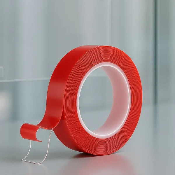 Heavy Duty Transparent Acrylic Foam Mounting Tape (3 Mtr Approx / 2 Pc)