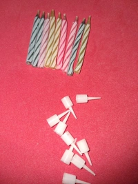 Magic Relighting Candles (Includes 1 Packets of 10 Candles ) (Pack of 2)