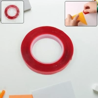 Heavy Duty Transparent Acrylic Foam Mounting Tape (3 Mtr Approx / 2 Pc)