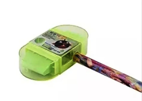 Eprecision Angry Bird Pencil Sharpener Brush Rubber Pencil Sharpener 3 In 1 Combination ( Pack of 5)