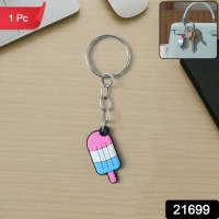 Cute Ice Cream Popsicle Shape Cartoon Keychain (2 Pc)