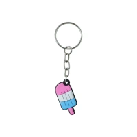 Cute Ice Cream Popsicle Shape Cartoon Keychain (2 Pc)