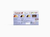 Camel  Oil Pastel, Assorted, 12 Pieces - Multi Colour, Multi colour