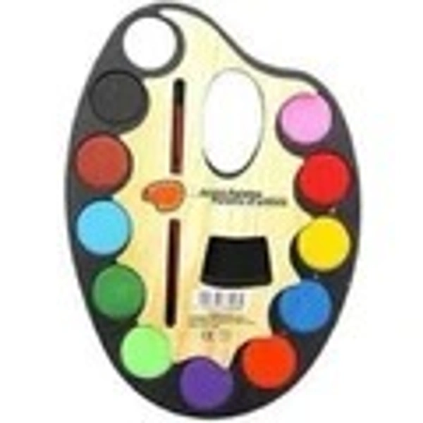 kids 12 Colour plate  Art Supplies for Kids Deluxe Kids Art