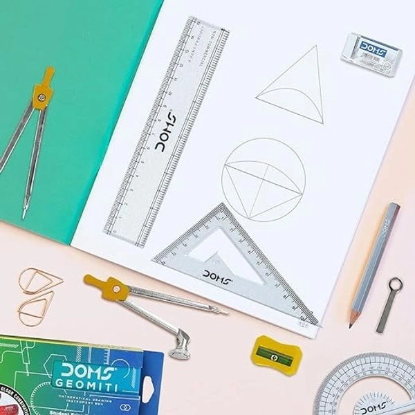 Doms Geomiti Mathematical Drawing Instrument Geometry Box