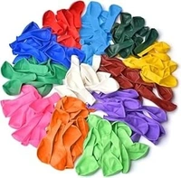 Balloons Pack of 20 with Colors Pink, Purple, Red, Yellow.( Each Color 20 Numbers)