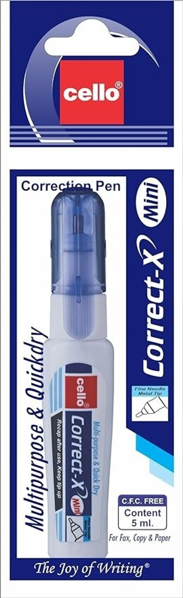 Cello Correct-X Pen Mini (4 Pcs),White
