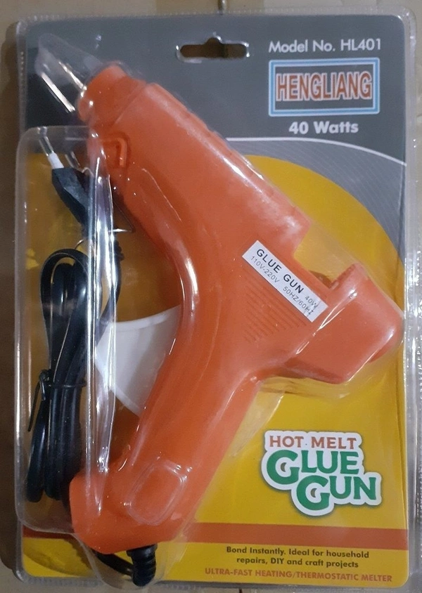 HENGLIANG 60W Hot Melt Glue Gun (Multicolor) - MultoColour