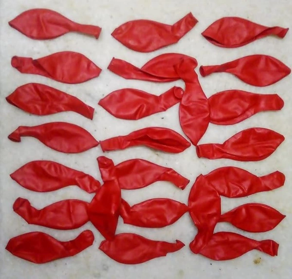 Balloons Pack of 20 with Colors Pink, Purple, Red, Yellow.( Each Color 20 Numbers)