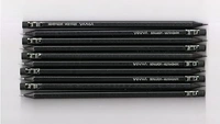 Youva Stallion Pencil (Pack of 10 Full BLACK Pencils) with Rubber Tip