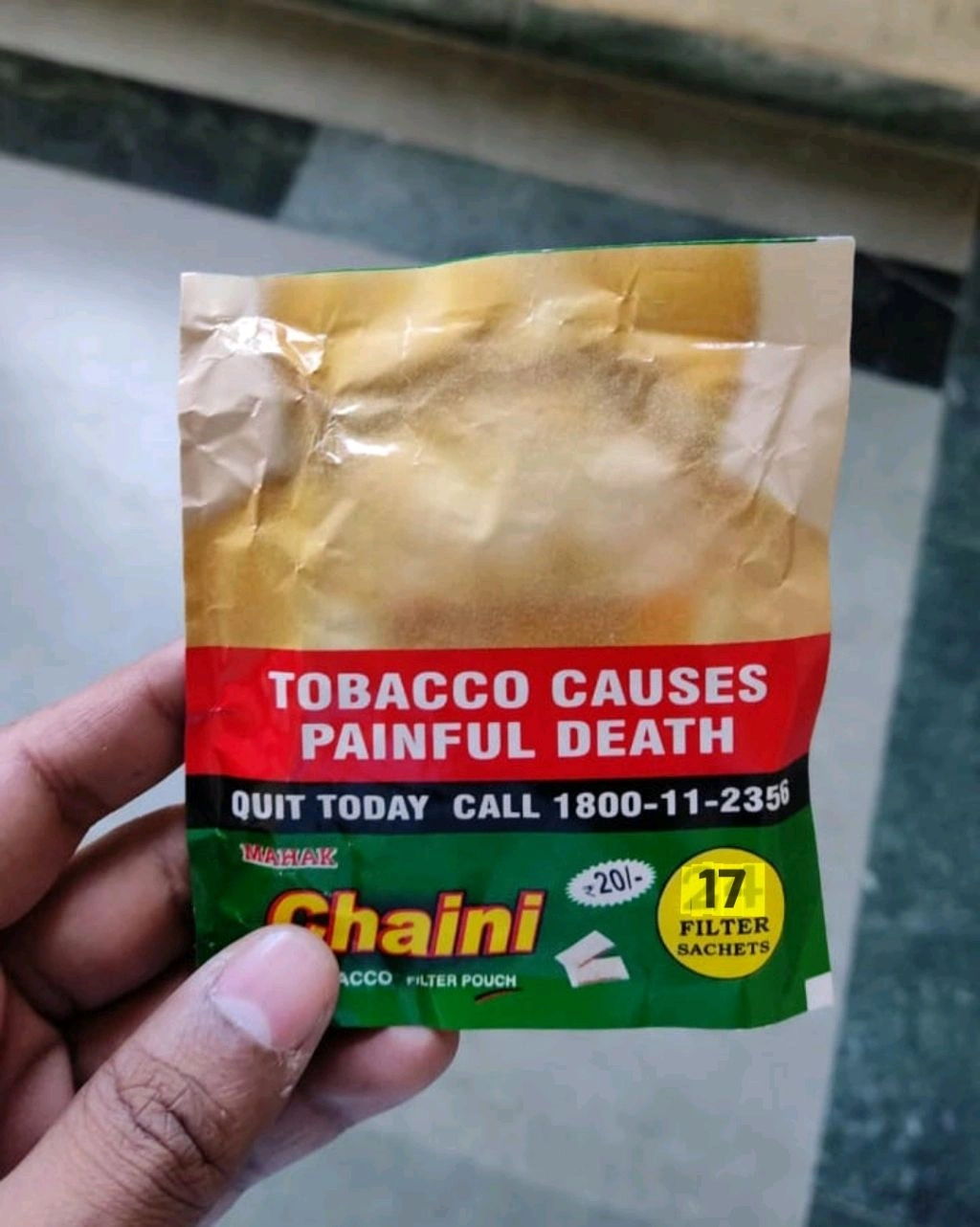chani chani tobacco CHAINI KHAINI Tobacco (20/-)