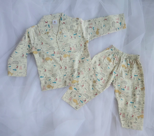 Printed  Kids Night Suits 