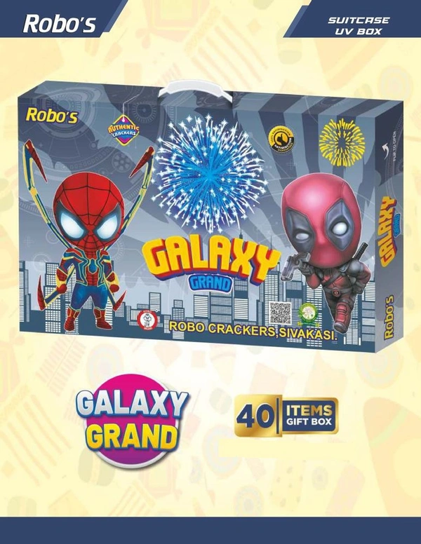 Robo Crackers Galaxy Grand - 40 items Gift Box