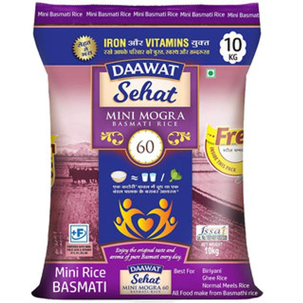 Daawat Sehat Mini Mogra 10kg