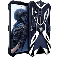 Motorola Moto Edge 50 Pro Bumper Cover Original Zimon Luxury Thor Heavy Duty Armor Metal Aluminum Phone Case  - Black, Motorola Moto Edge 50 Pro