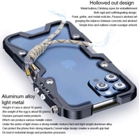 Motorola Edge 50 Ultra 6.7" Luxury Metal Aluminum Bumper Shockproof Hard Phone case - Silver