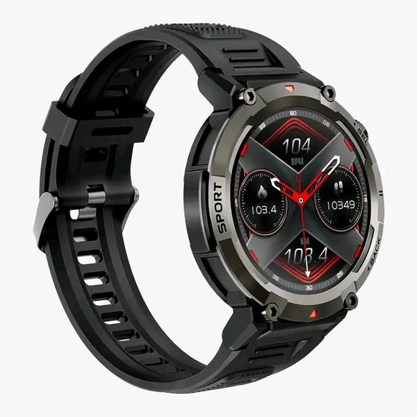 S100 Smart Watch Waterproof With Flashlight Sensor Button 1.45 inch HD Large Display Smartwatch discription - Black, ✈️📦 DELIVERY by 12 to 15+ Days