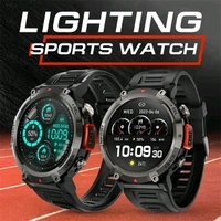 S100 Smart Watch Waterproof With Flashlight Sensor Button 1.45 inch HD Large Display Smartwatch discription - Black, ✈️📦 DELIVERY by 12 to 15+ Days