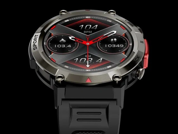 S100 Smart Watch Waterproof With Flashlight Sensor Button 1.45 inch HD Large Display Smartwatch discription - Black, ✈️📦 DELIVERY by 12 to 15+ Days