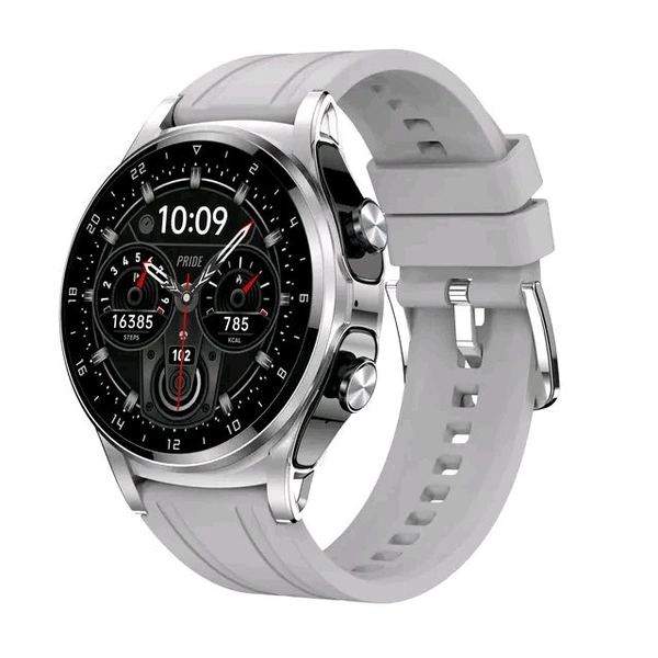 Maxtop 2 in 1 TWS Wireless Earphone Sports Fitness Waterproof Smartwatch With Earphones - White