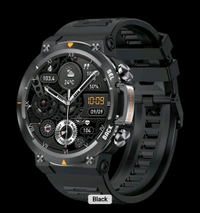SENBONO MAX18 Health Monitoring Sport Watch, 1.43-inch AMOLED Screen, Al GPT Assistant, Gesture Operation, 3ATM Waterproof, 410 mAh Battery Smartwatch - Black, ✈️📦 DELIVERY by 12 to 15+ Days