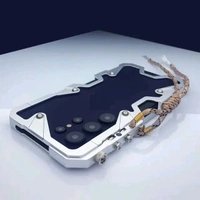Aluminum Bumper High Quality Metal Crafted Back Cover Case For Samsung Galaxy S24 Ultra, Samsung Galaxy S23 Ultra, Samsung Galaxy S22 Ultra, Samsung Galaxy S21 Plus, Samsung Galaxy Note 20 Ultra, Samsung Galaxy S24 Plus, Samsung Galaxy S23 Plus, Samsung Galaxy S22 Plus, Samsung Galaxy S23 FE - Silver, Samsung Galaxy S24 Ultra