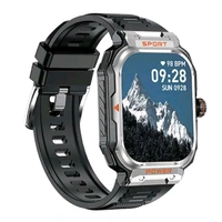 GT55 Inbuilt TWS BT Earphone 2.1 Inch Touch Screen sport NFC Health Smart Watch With Dustproof Waterproof Smart Watch - Silver, ✈️📦 DELIVERY by 12 to 15+ Days