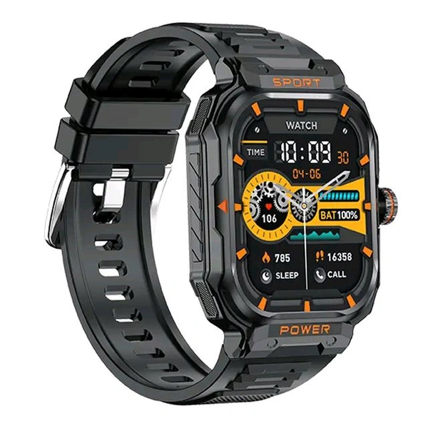 GT55 Inbuilt TWS BT Earphone 2.1 Inch Touch Screen sport NFC Health Smart Watch With Dustproof Waterproof Smart Watch - Silver, ✈️📦 DELIVERY by 12 to 15+ Days