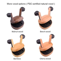 Eco Friendly Certified Wood Semi-in-Ear TWS Wireless Earbuds Crafted Choice For Audio Enthusiasts - Walnut Wood, ✈️📦 DELIVERY by 12 to 15+ Days