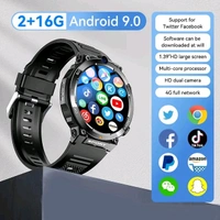 H10 Android 4G Sim Smart Watch Support Dual Camera Video Call Camera NFC 4+64 GB 900Mah Battery Men Waterproof Smart Watch - Black, ✈️📦 DELIVERY by 12 to 15+ Days