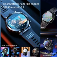 H10 Android 4G Sim Smart Watch Support Dual Camera Video Call Camera NFC 4+64 GB 900Mah Battery Men Waterproof Smart Watch - Black, ✈️📦 DELIVERY by 12 to 15+ Days