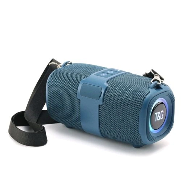 T&G TG667 Outdoor Portable Waterproof TWS Wireless Bluetooth Speaker - Blue