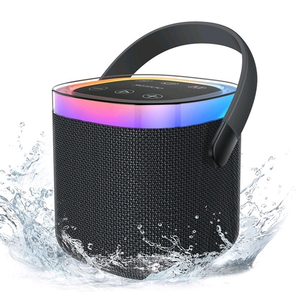 Yesido YSW25 8W RGB Waterproof Mini Portable Outdoor Bluetooth Speaker - Black, ✈️📦 DELIVERY by 12 to 15+ Days