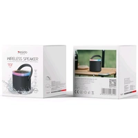Yesido YSW25 8W RGB Waterproof Mini Portable Outdoor Bluetooth Speaker - Black, ✈️📦 DELIVERY by 12 to 15+ Days