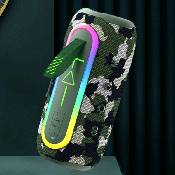 Flip6 Max Portable Wireless Waterproof Bluetooth Speaker Outdoor Subwoofer - Military Green