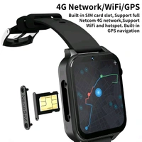KOM3 4G Smart Watch With Camera - BLACK