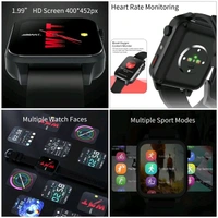 KOM3 4G Smart Watch With Camera - BLACK
